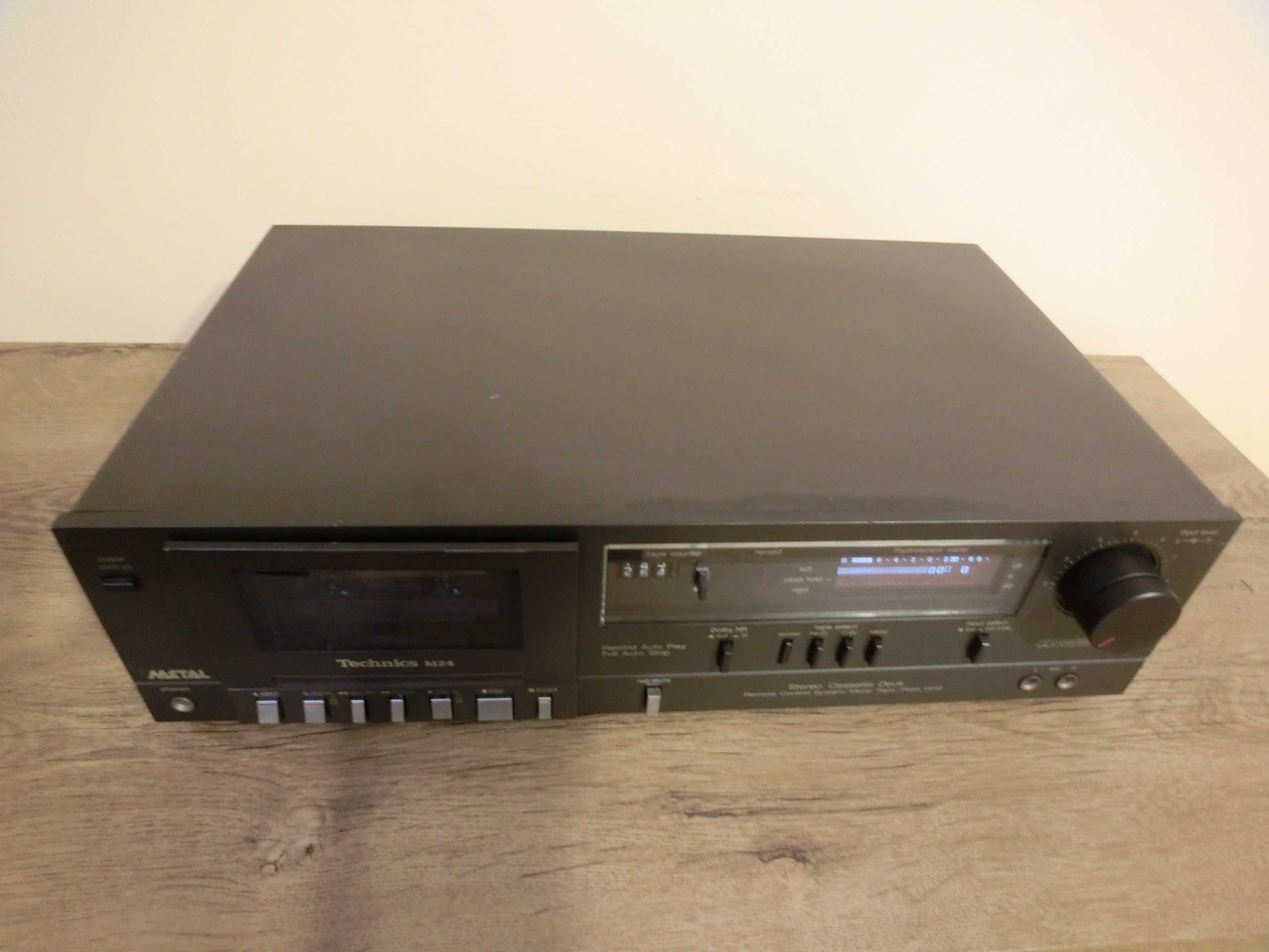 Technics M24 Vintage casette deck perfect functional.