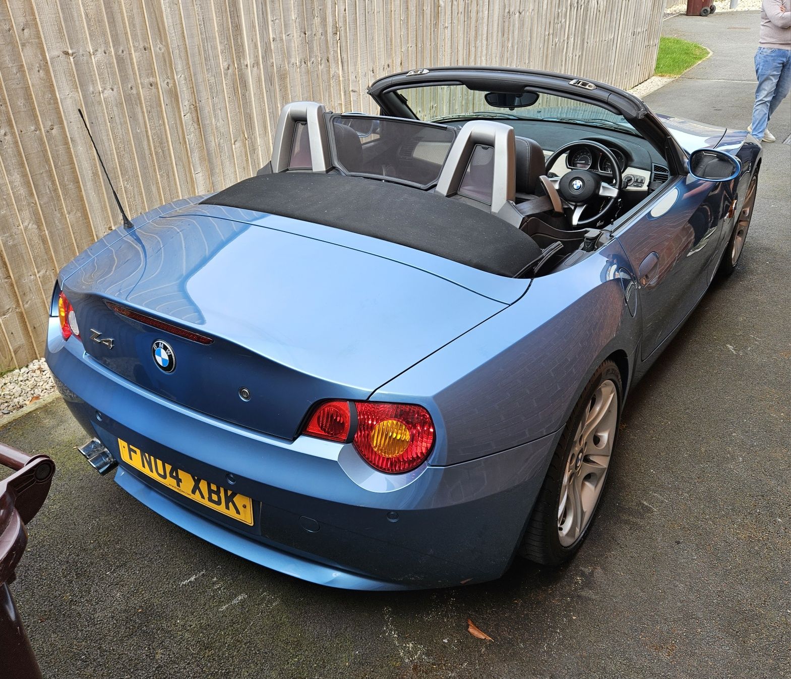 Vând BMW Z4 E85 2.5i M54 Maldives Blue decapotabila cabrio