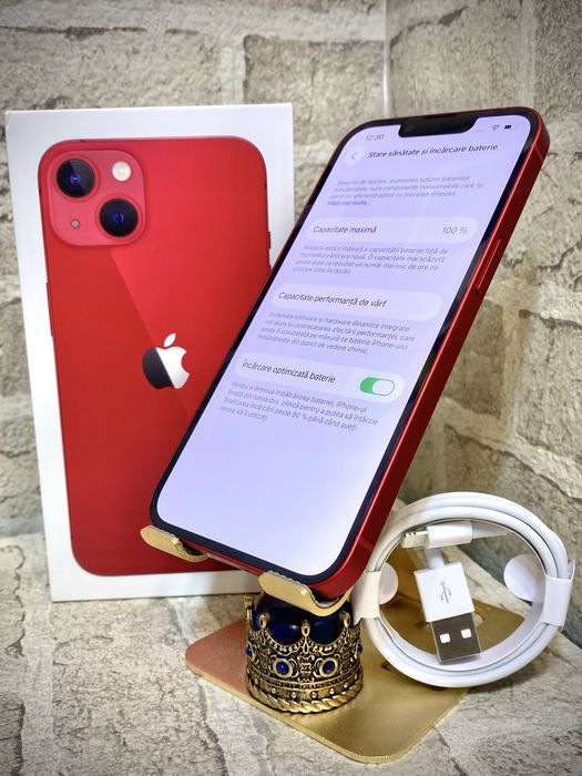 iPhone 13 *Baterie 100%*  / Red Product 128 GB