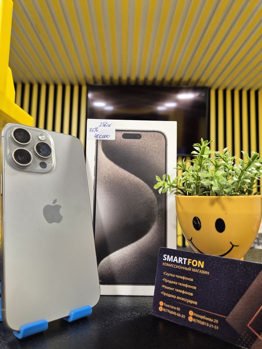 Iphone 15pro max, 256гб,86%