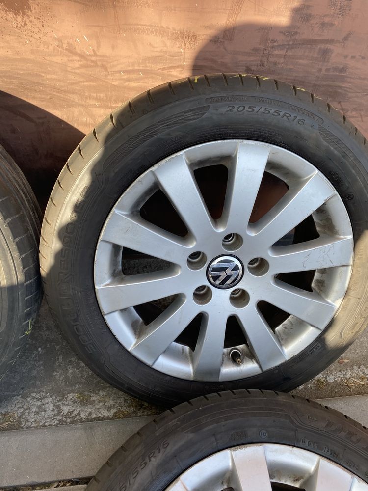 Jante origi 16 5 112 Wv Passat Touran Golf 5 6 7 Audi A4 A6 Skoda Seat