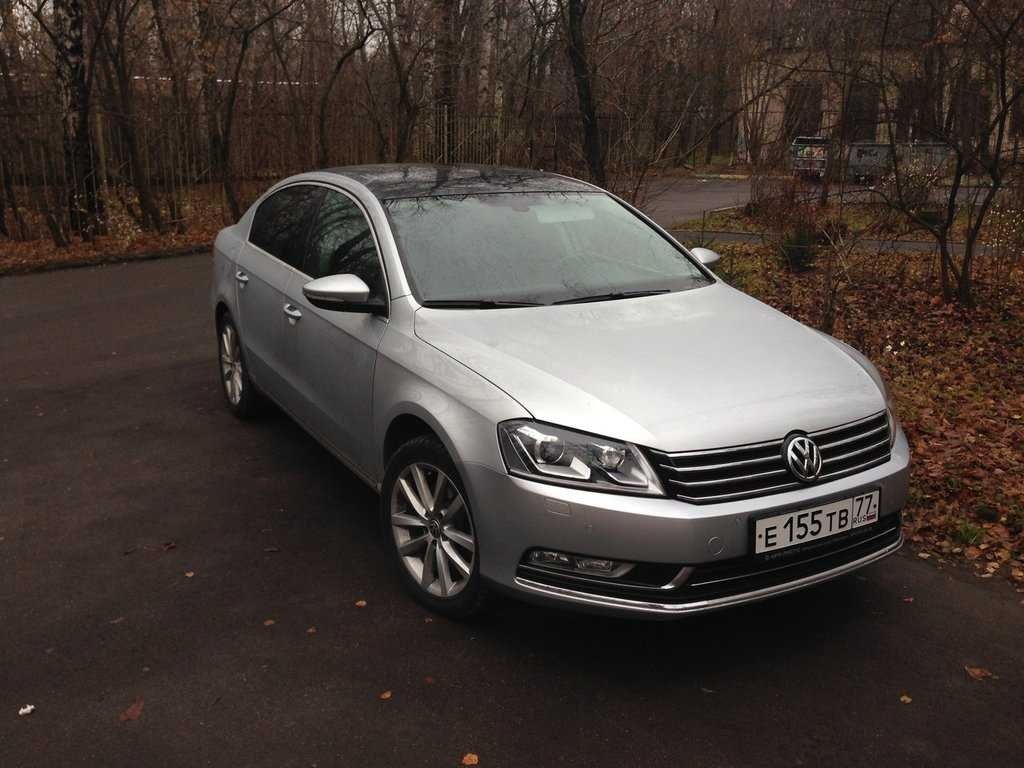 капот и решетка на Passat 2011 /Пассат 2014