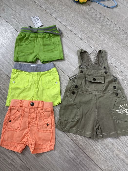 Шорты и комбинезон ребенку на 3 месяца