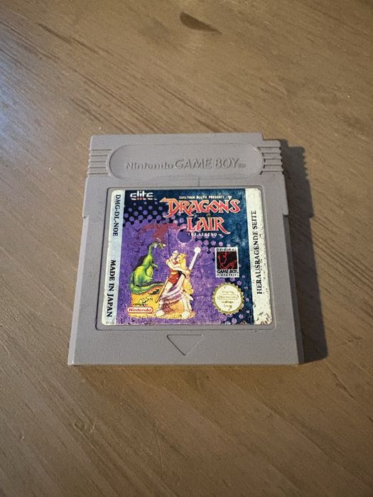 Dragon’s Lair si inca 2 jocuri pentru Nintendo Gameboy