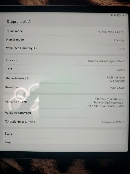 Tabletă Huawei Mate Pad 11.5