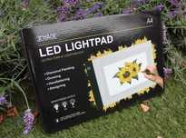 Графичен таблет/подложка за чертане, рисуване безрамкова A4  LED