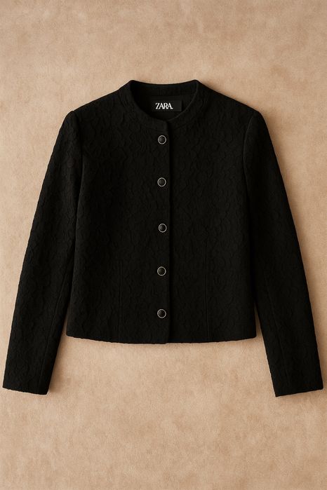 Късо дантелено сако