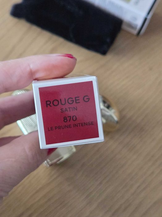 Червило Guerlain Rouge G луксозна капсула + червило