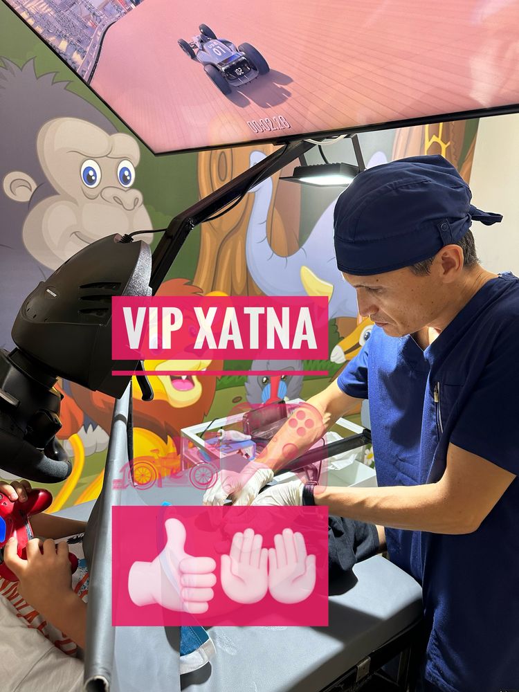Хатна, обрезание VIP sunnat PlayStation xatna 7 kunlik - 7 yosh