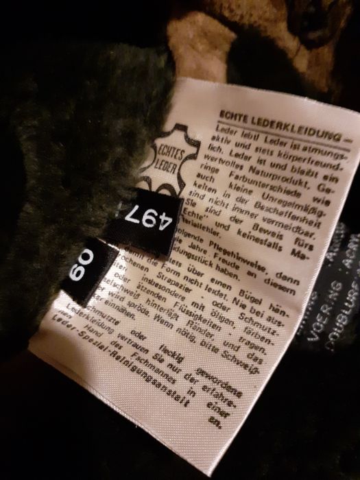 Cojoc piele,bărbați,vintage/Germania/M 60