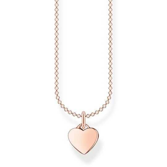 Colier Thomas Sabo Rose Gold silver  Heart Necklace /ORIGINAL