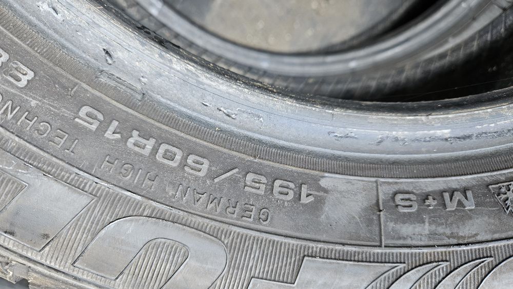 Като нови гуми 195 60 15 фулда