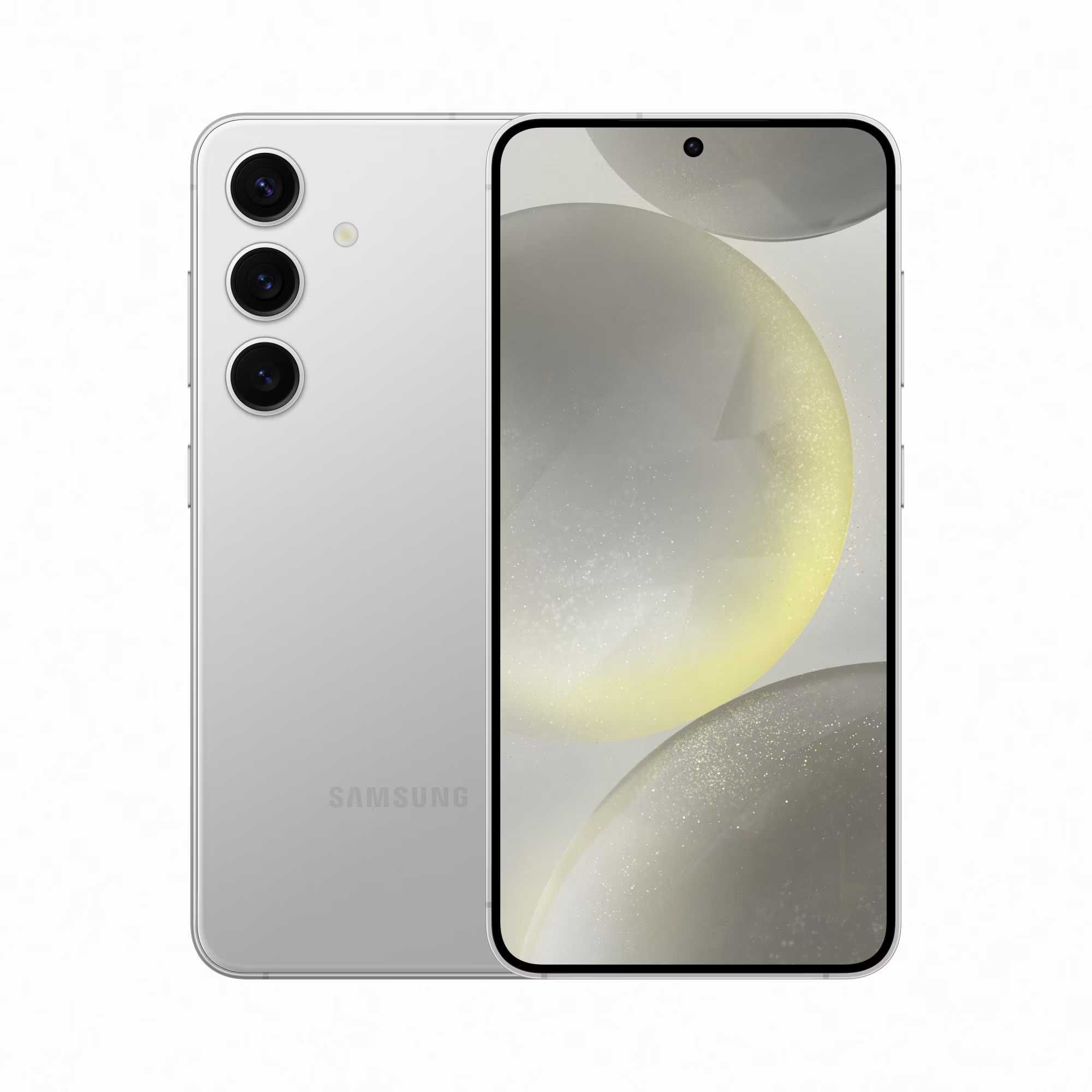 НЕРАЗПЕЧАТАН! SAMSUNG S24 8/256gb Лизинг от 40лв/м Marble Gray ГАРАН.