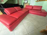 Италиански ъглов диван със спален механизъм