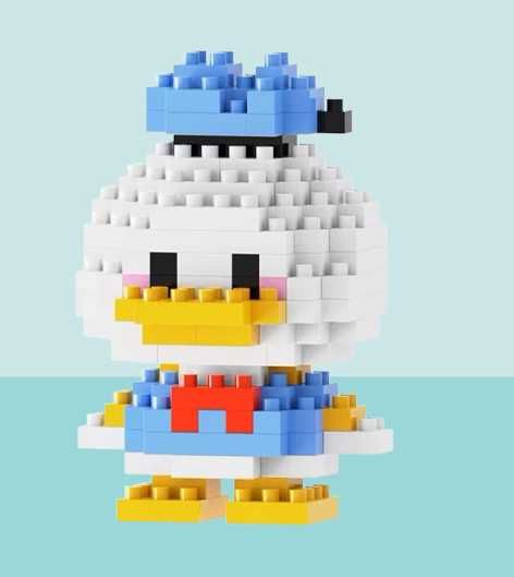 Set lego figurine animate, diferite personaje din desene, 130+ piese