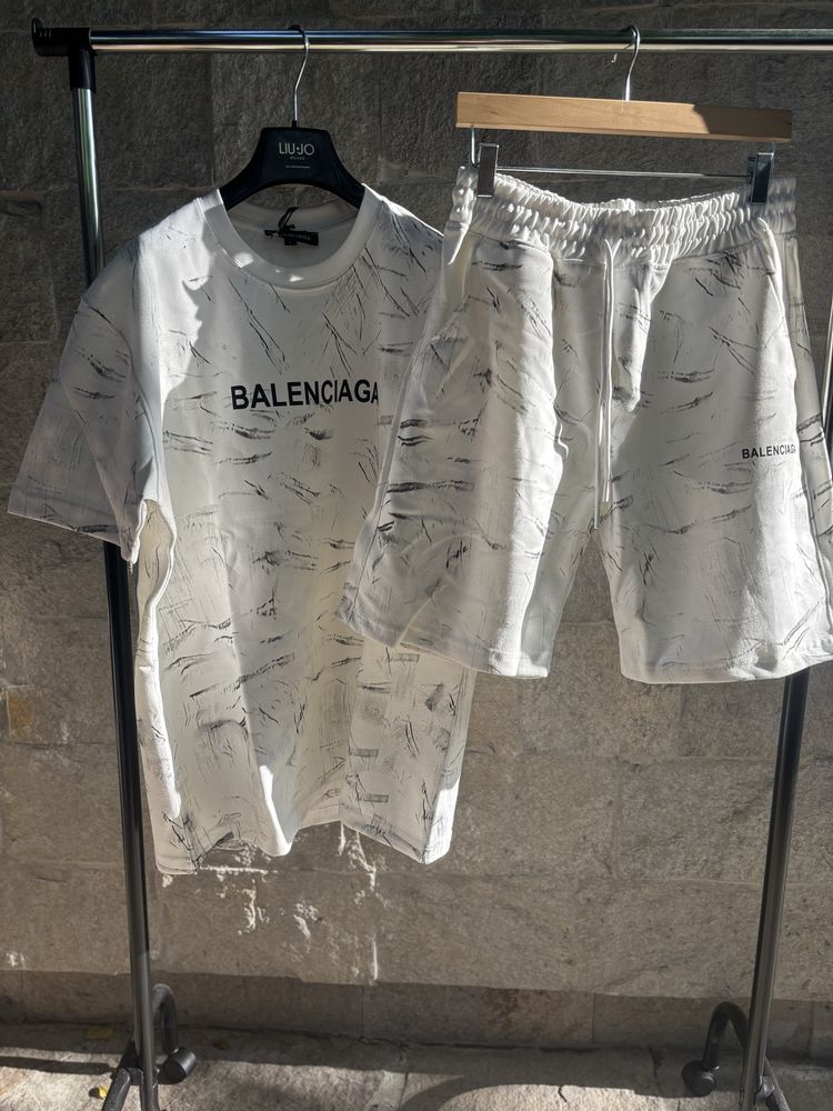 Мъжки къси сетове премиум Louis Vuitton Balenciaga