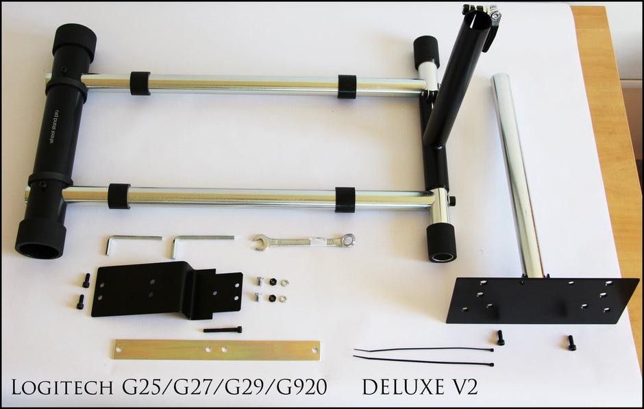 Wheel stand/suport volan si pedale Gaming - Deluxe V2