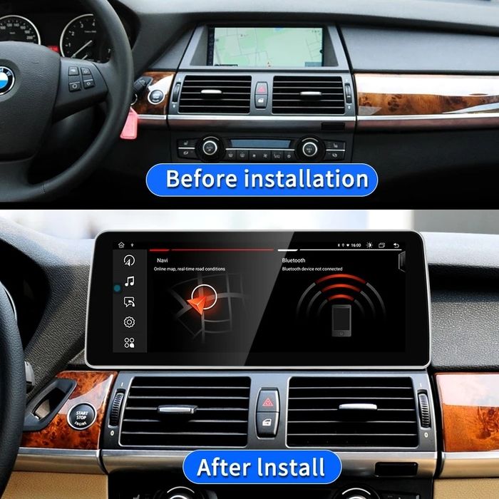 Navigatie Android Bmw X5,X6, E70,E71 de 12.3 inch