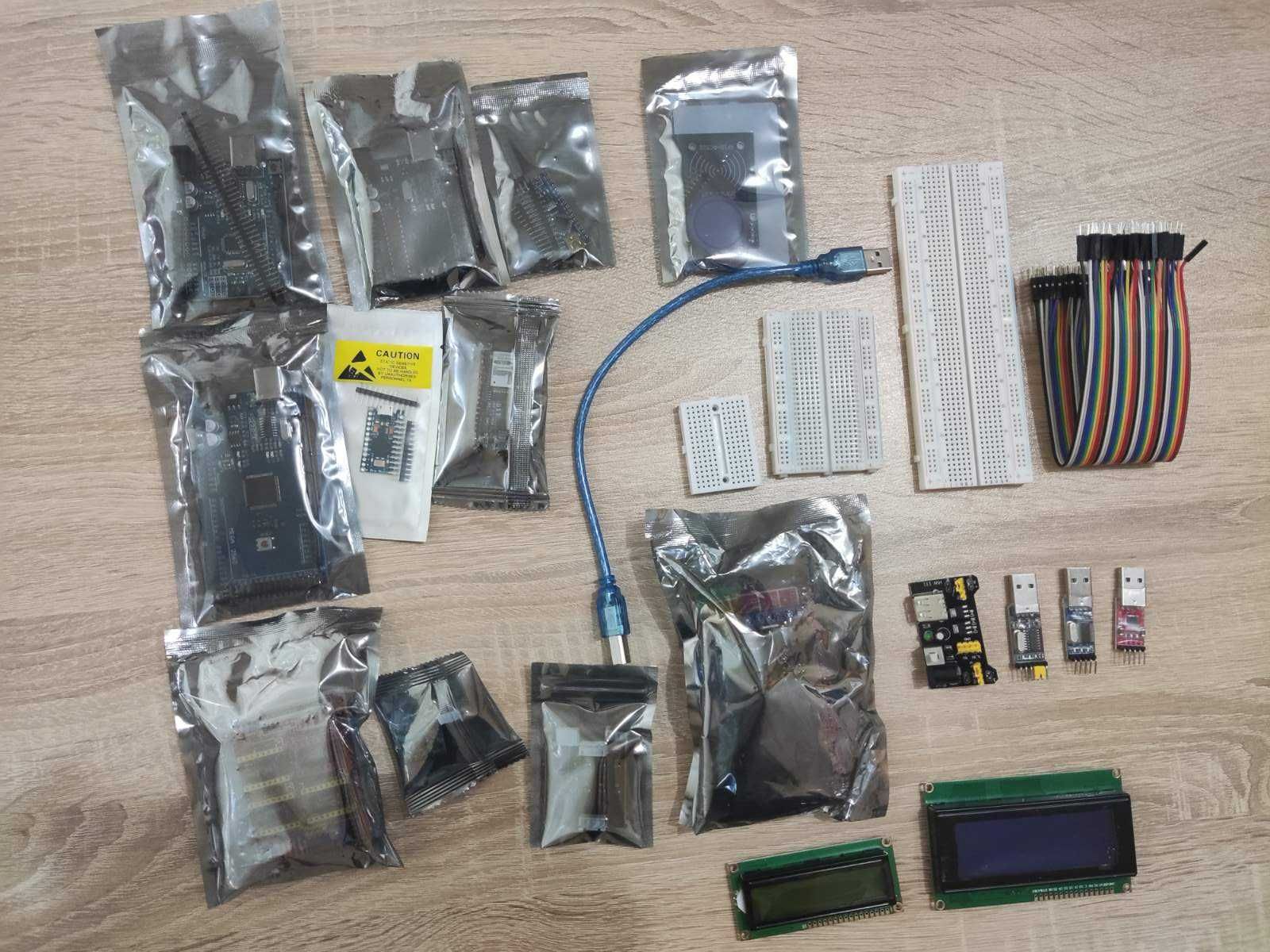 Arduino UNO R3, MEGA 2560, Leonardo, Nano, Pro Mini, ESP-32 Shield