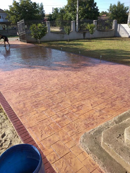 Beton amprentat PaulPAV