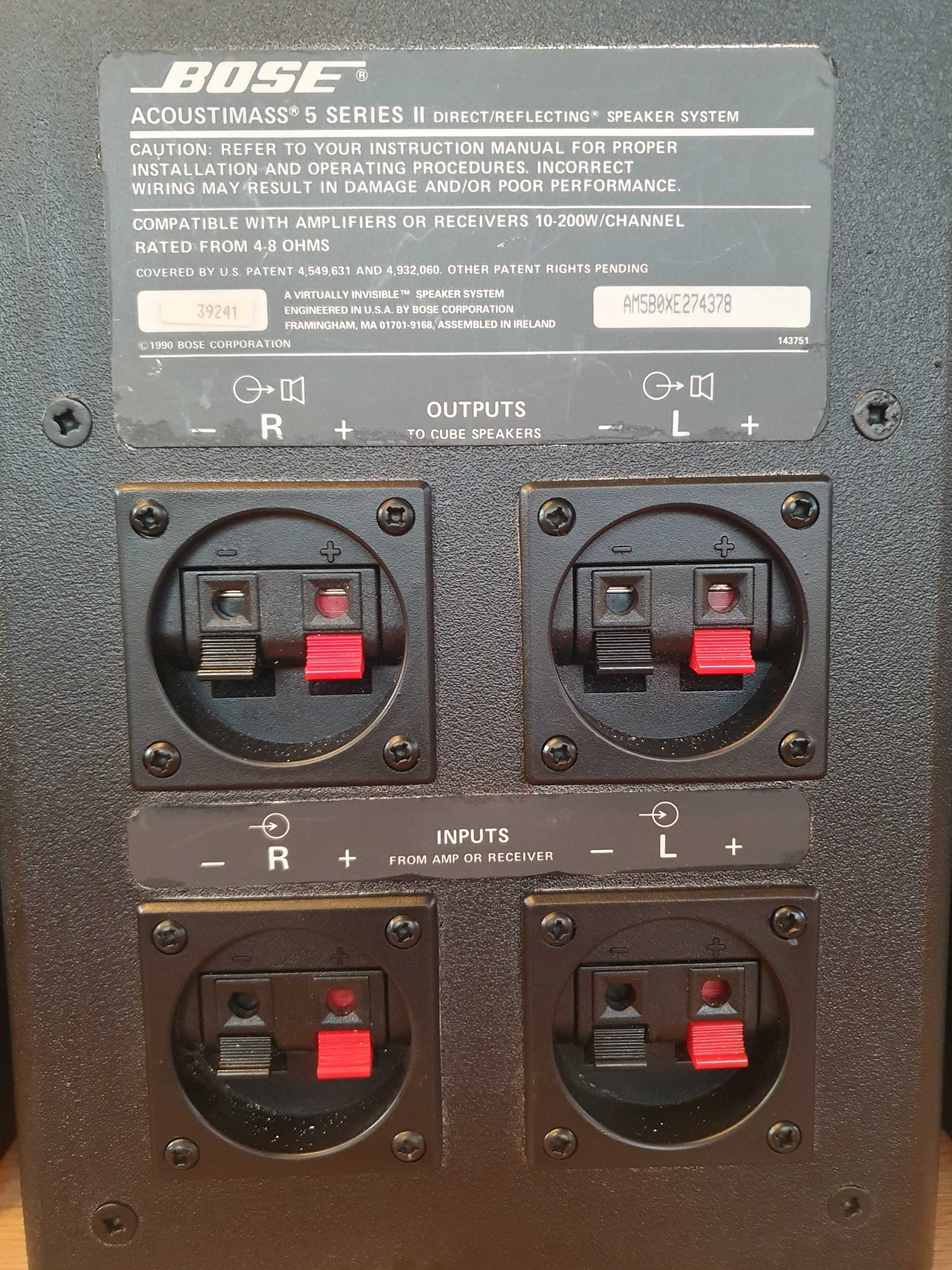 BOSE 8.2 - 171,141,VS100, Acoustimass 5 + Acoustimass 3