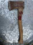 Scula drumetie, camping topor