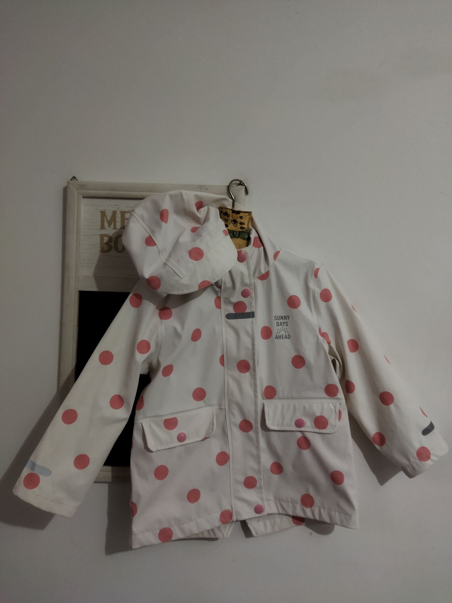 Geaca de ploaie jacheta impermeabila fetițe 2-3 ani mărimea 98