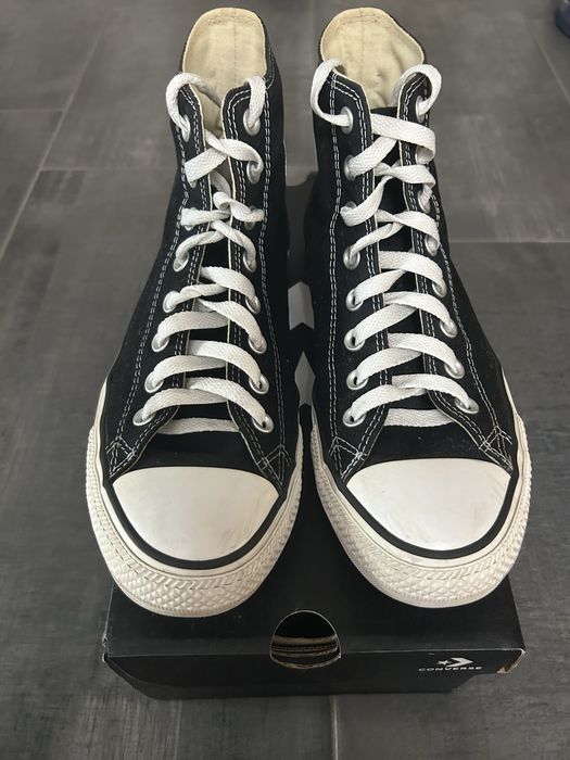 Converse Chuck Taylor all star, в черно.