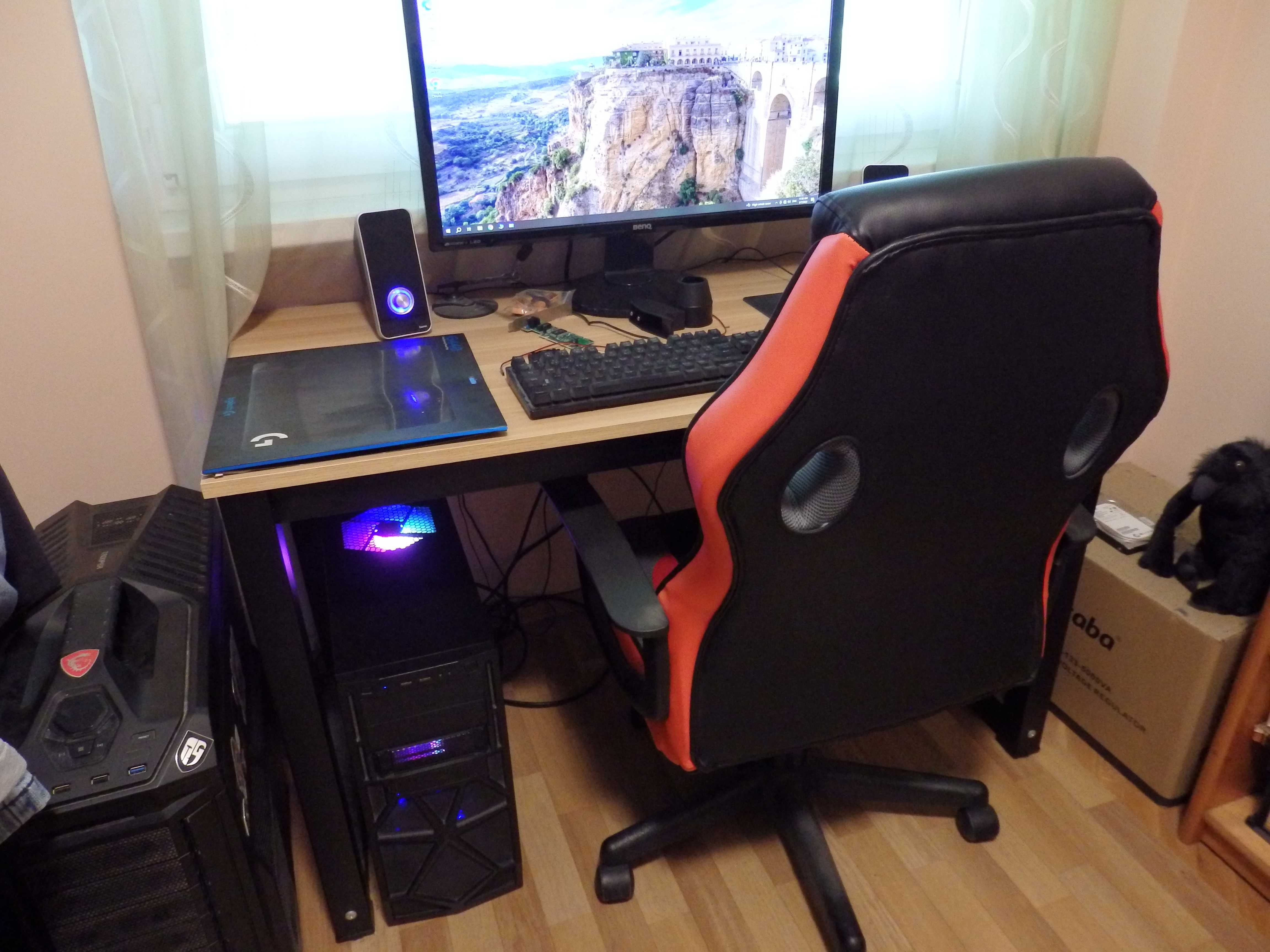 Компютър, Gigabyte GA-870A-UD3, Phenom 2 x4 955, 12 RAM ddr3, gt430