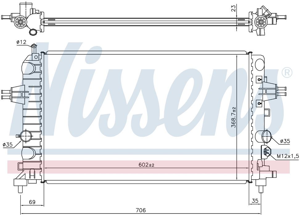 -40% носач НОВ за Opel Astra H/ Zafira B