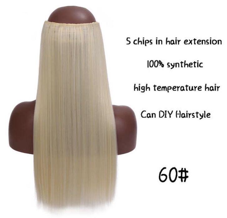 Волосы на заколках