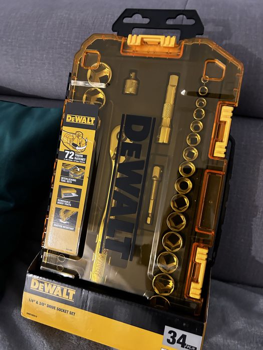 Set chei clicket dewalt originale noi trusa