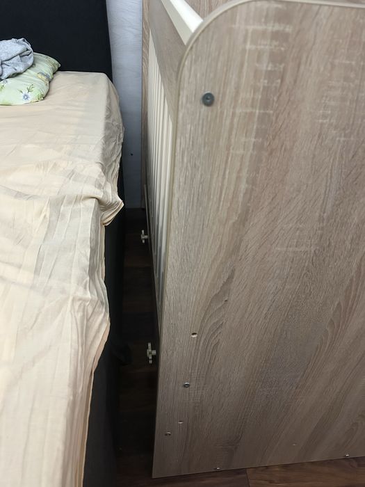 Детско легло с люлка