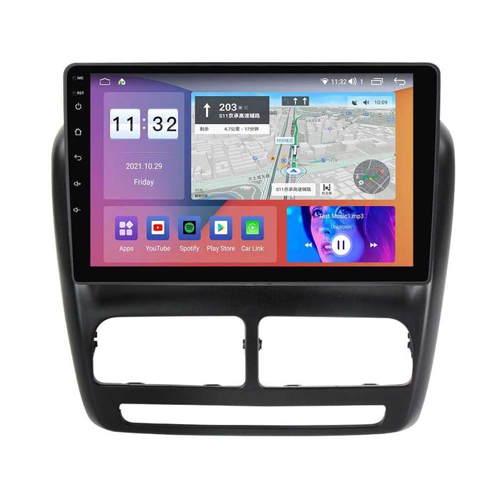 Navigatie Fiat Doblo 2010 - 2015,  2GB 4GB 8GB Garantie Camera