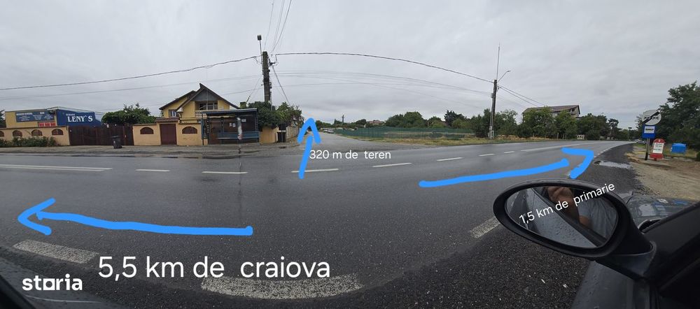 Teren intravilan in Malu Mare zona Magazin LENIS si stația de autobuz.