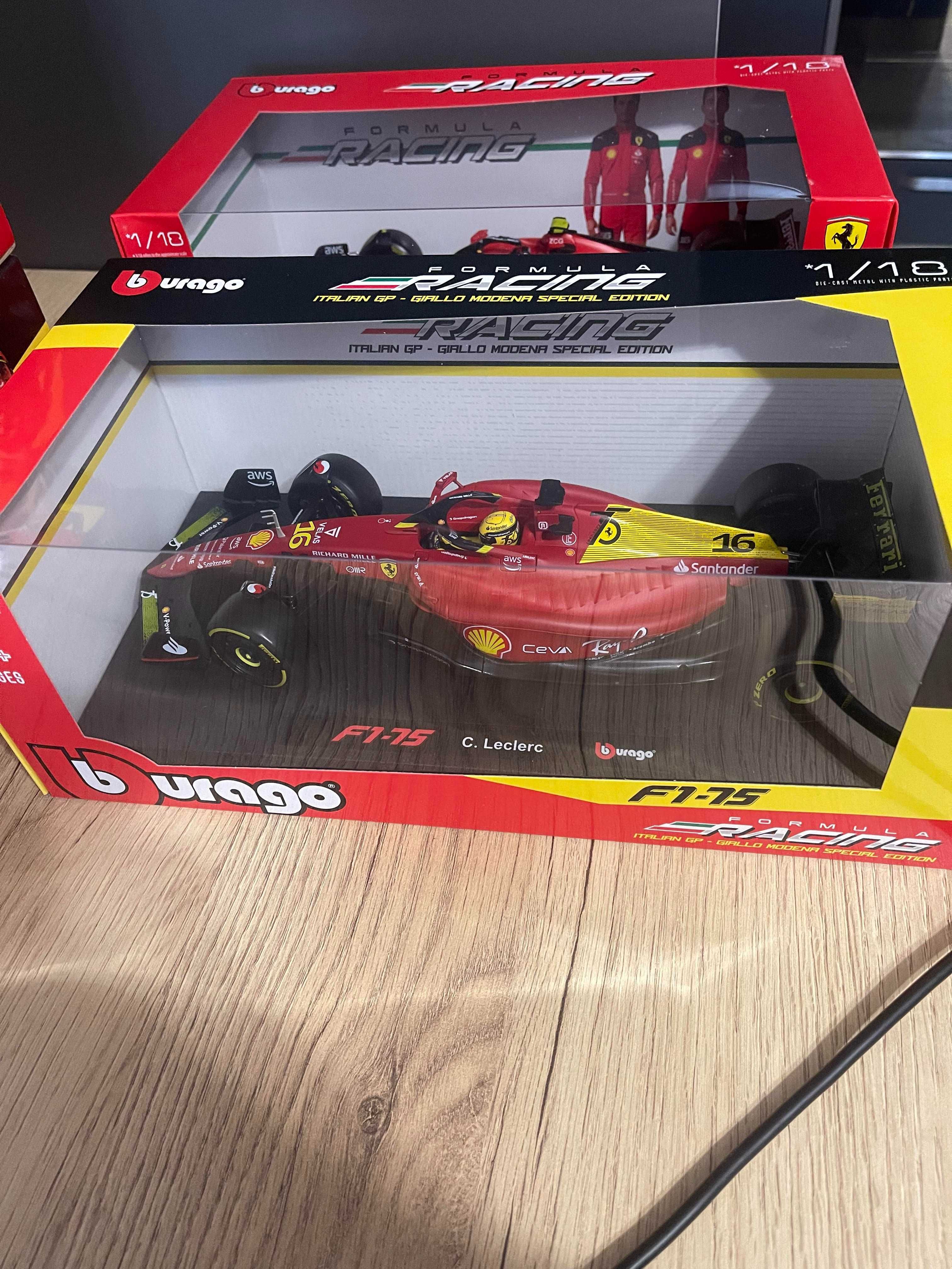 Продавам колекционерски модели на формула 1 Bburago 1:18, Ferrari