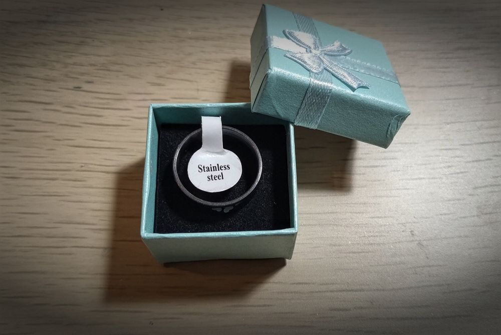 Inel bărbătesc din oțel inoxidabil