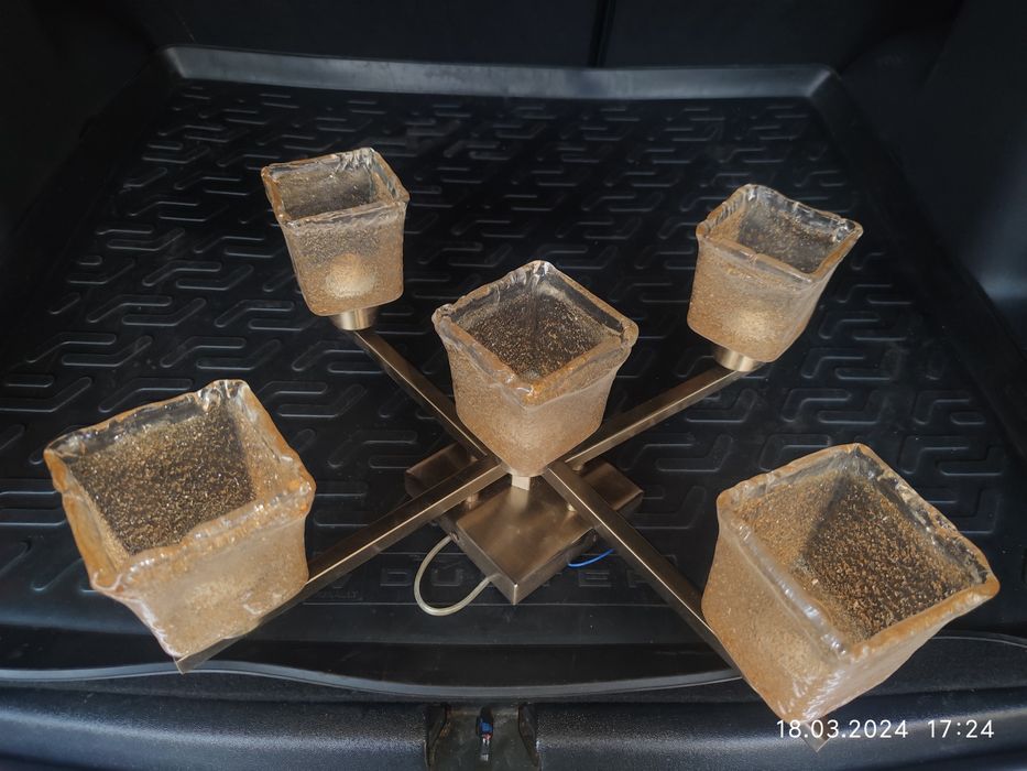 Люстра 5 рожковая