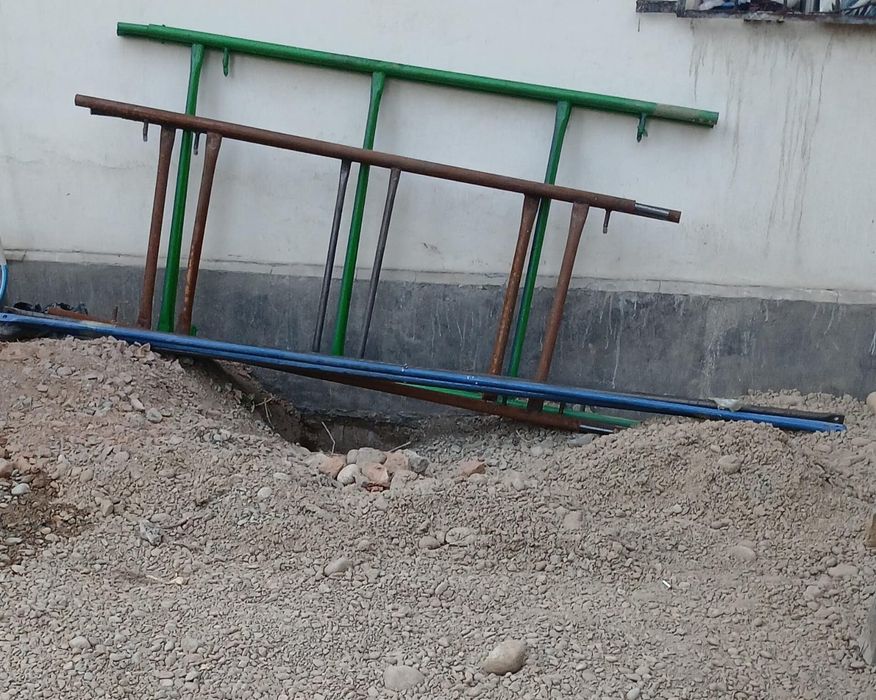 Леса строительный 2 шт. металл ч трапом