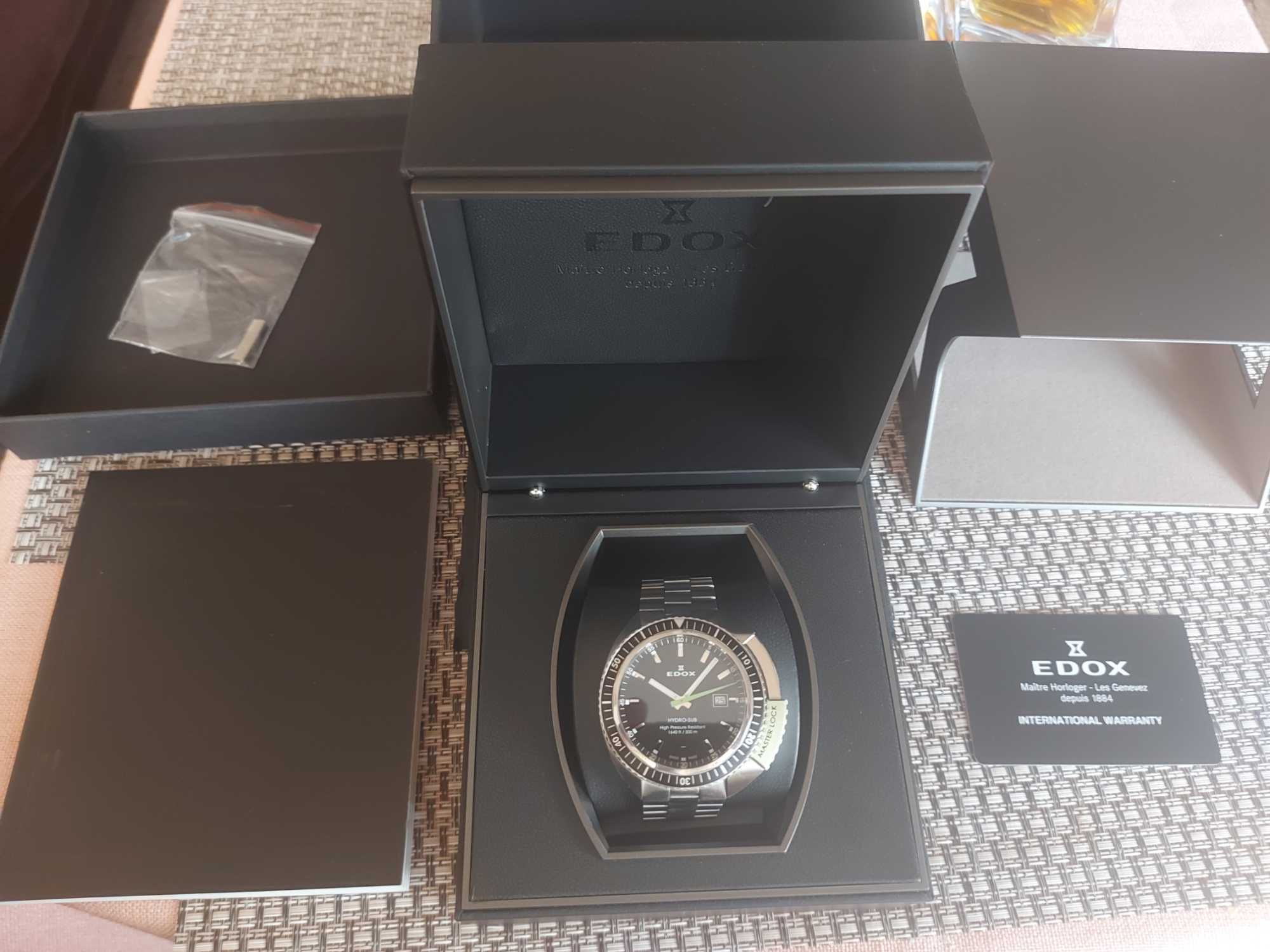 Мъжки часовник Edox Hidro-Sub quartz