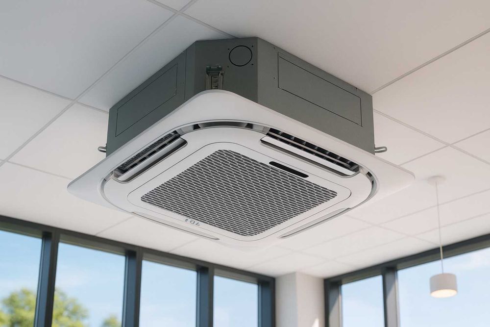 Кассетный кондиционер TCL TCC-36CHRH/DV