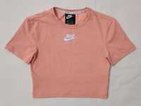 Nike AIR Sportswear Cropped Tee оригинална тениска XS Найк памук