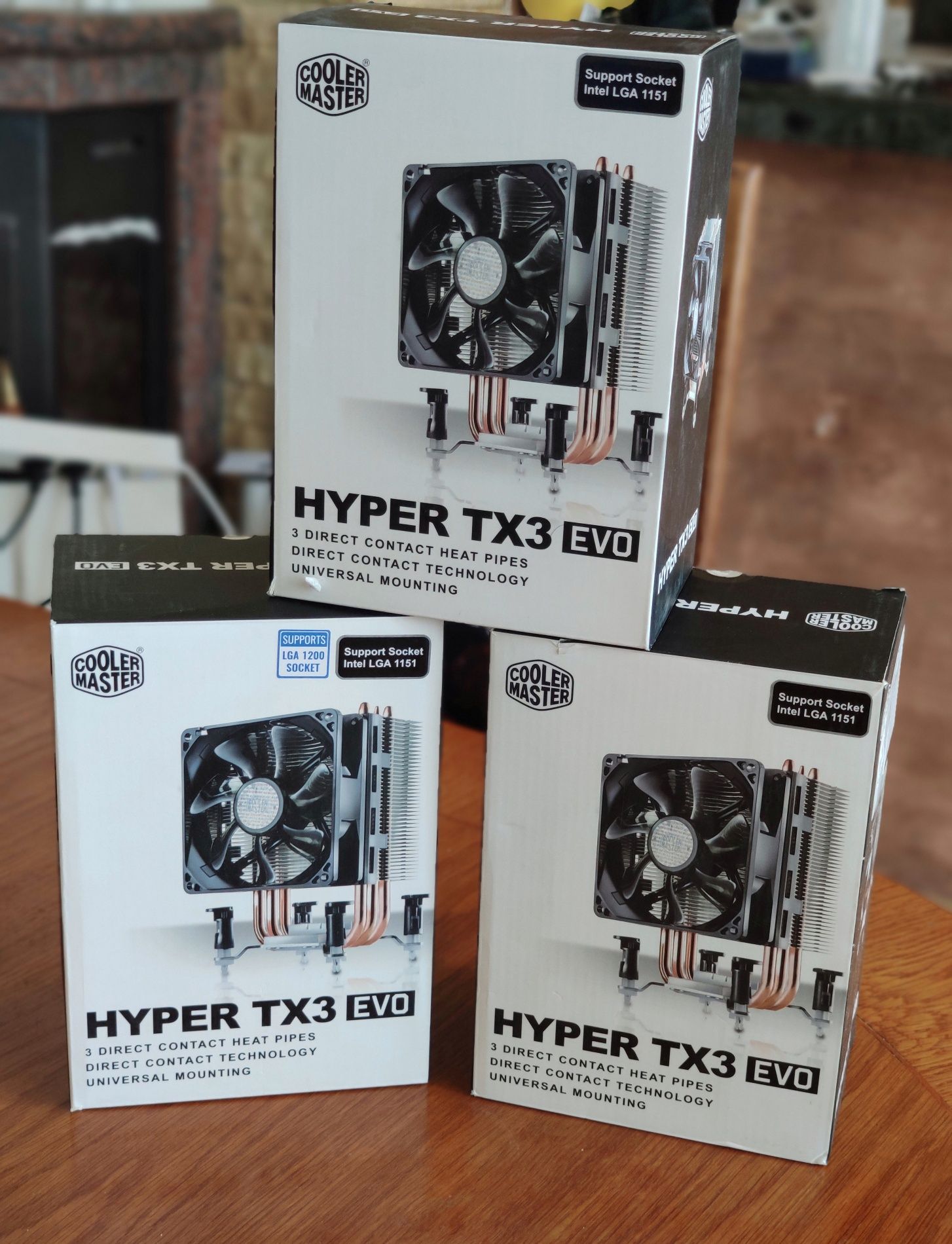 CoolerMaster Hyper TX3 Evo охлаждания за процесор / нови