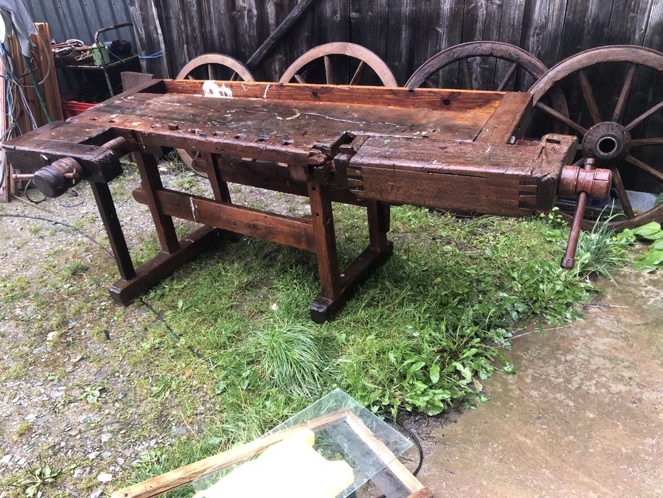 Banc de tâmplârie vechi