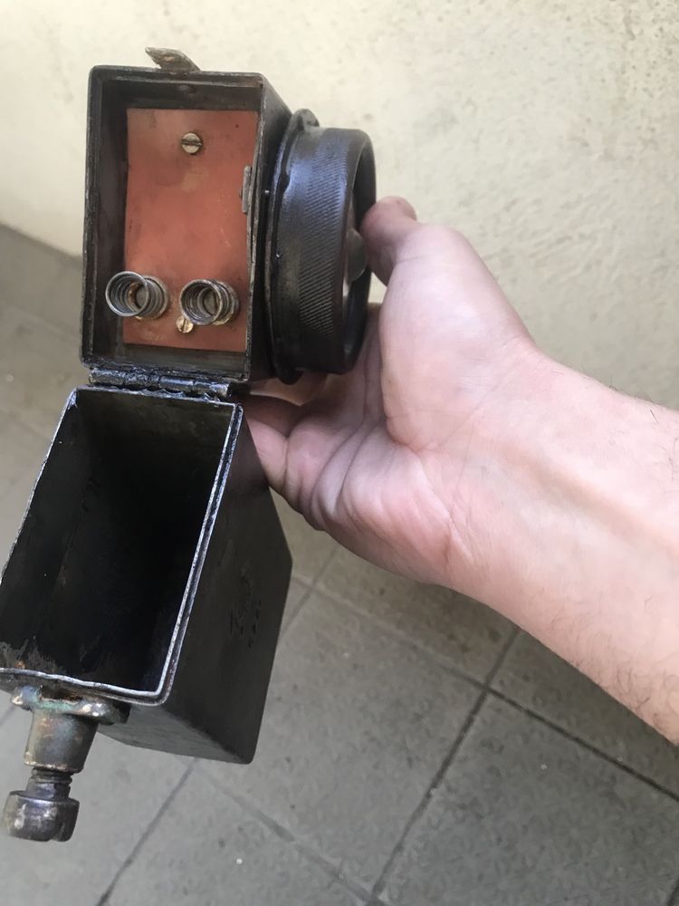 Lampa , lanterna, felinar veche germana miner