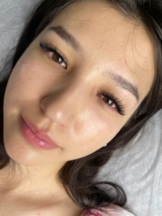 Наращивание ресниц, Ламинирование ресниц и бровей