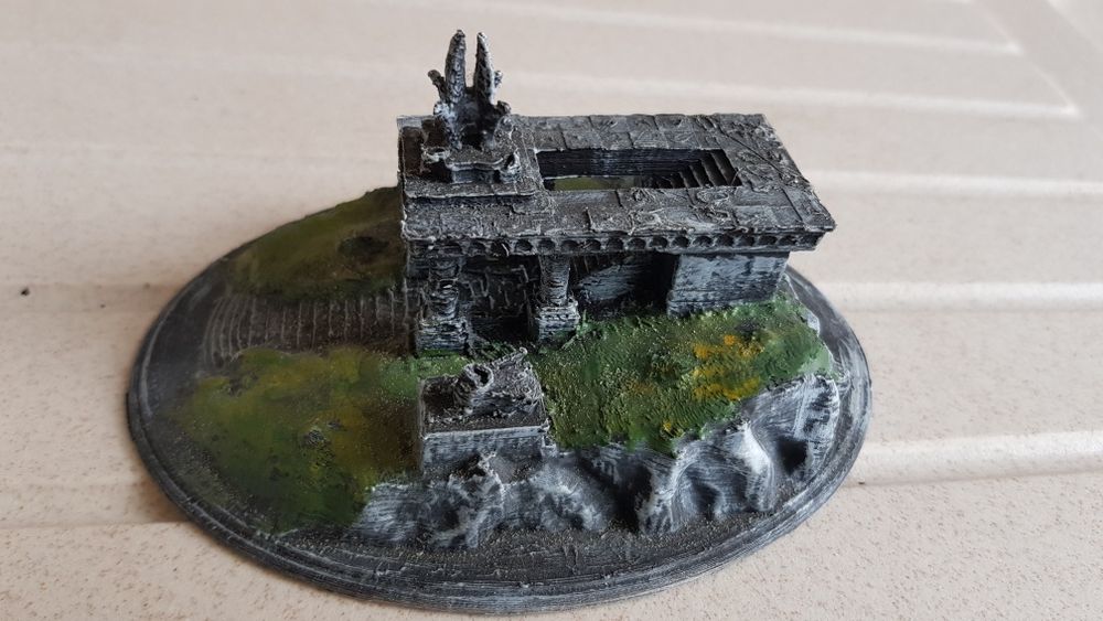 Colectie unica sah figurine si diorame Lord of the Rings si Hobbit