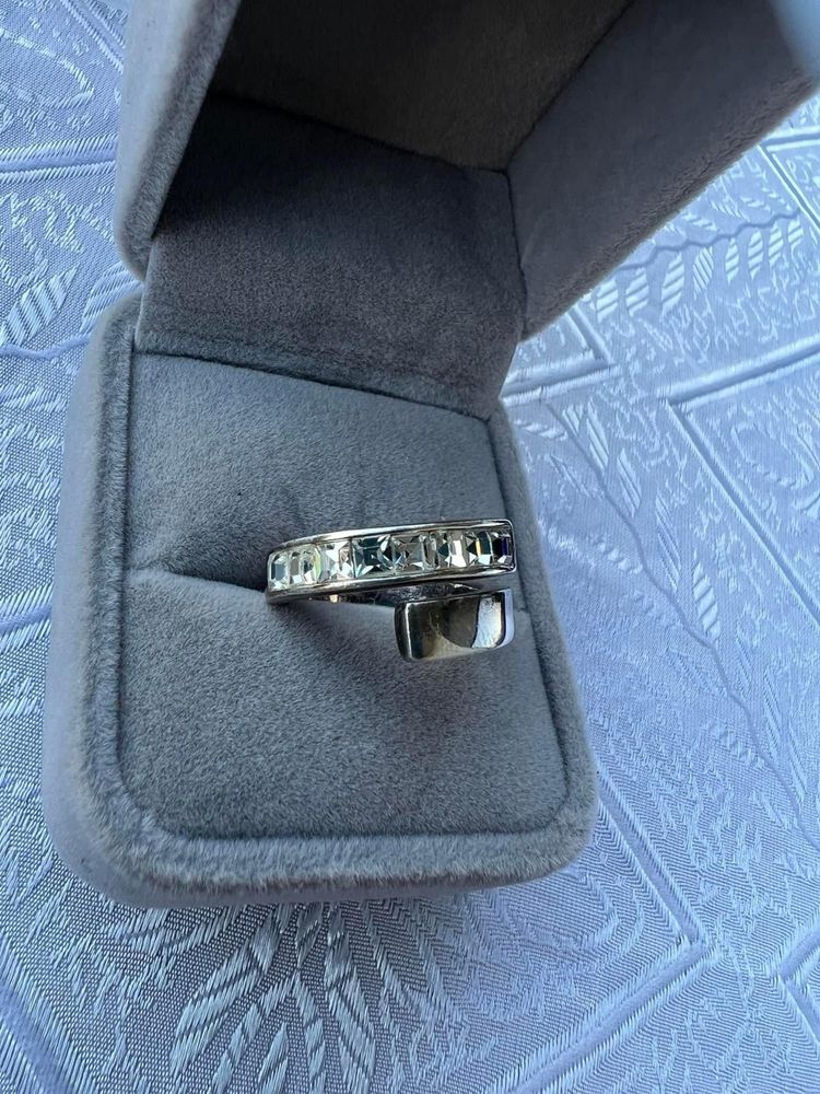 Inel din argint si cubic zirconia
