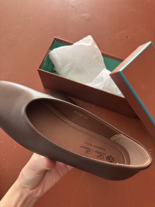 Абсолютно новые балетки Loro Piana