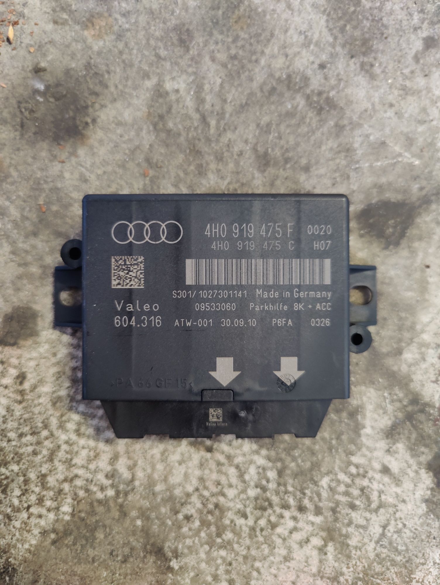 Modul calculator senzori de parcare audi a6 4g a7 a8 4h0919475n